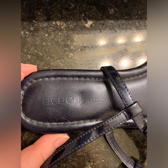 BCBG navy blue sandals - Picture 3 of 4